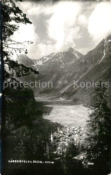 Laengenfeld Oetztal Talblick Alpenpanorama