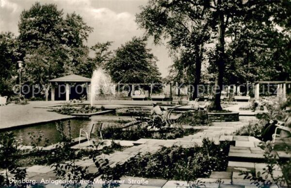 Duisburg Ruhr Anlagen an der Mülheimer Strasse