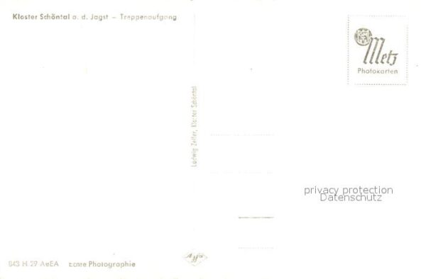 Kloster Schoental Jagst Treppenaufgang – Bild 2