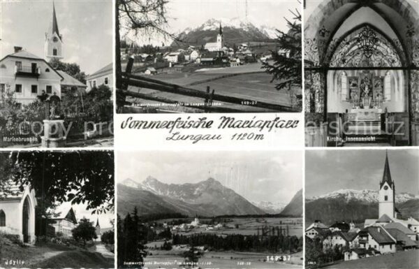 Mariapfarr Marienbrunnen Idylle Kapelle Kirche Inn