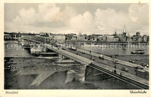 Duesseldorf Rheinbrücke