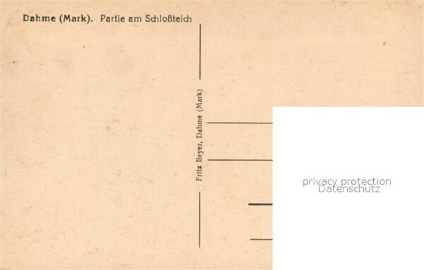 Dahme Mark Partie am Schlossteich – Bild 2