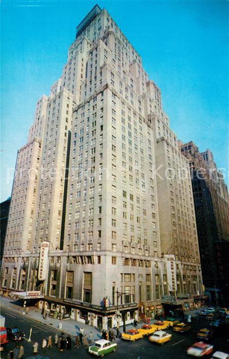 New York City Hotel New Yorker Skyscraper Hotel