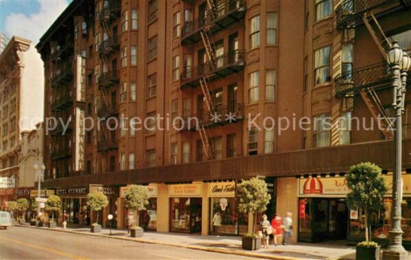 San Francisco California Hotel Stewart