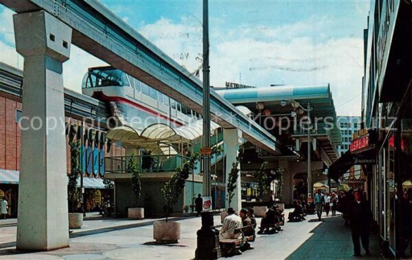 Seattle Downtown Monorail Station Westlake Mall