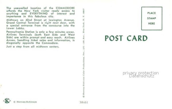 New York City Hotel Commodore – Bild 2