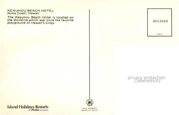 Hawaii US-State Keauhou Beach Hotel Kona Coast – Bild 2