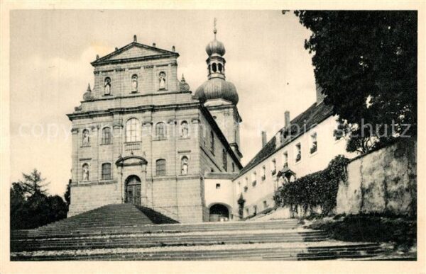 Amberg Oberpfalz Mariahilfberg Kirche mit Kloster