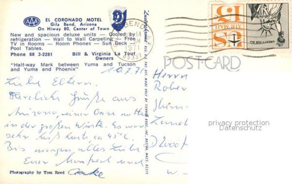 Gila Bend El Coronado Motel – Bild 2