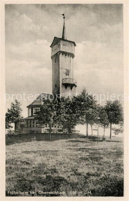 Oberweissbach Fröbelturm Bergrestaurant Aussichtsturm