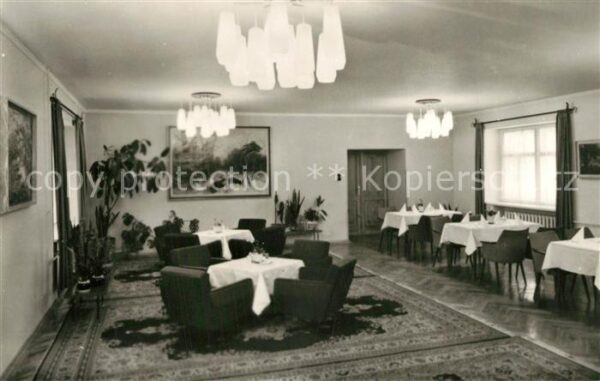 Moritzburg Sachsen HO Gaststätte Hotel Waldschänke Roter S