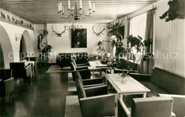 Moritzburg Sachsen HO Gaststätte Hotel Waldschänke Halle