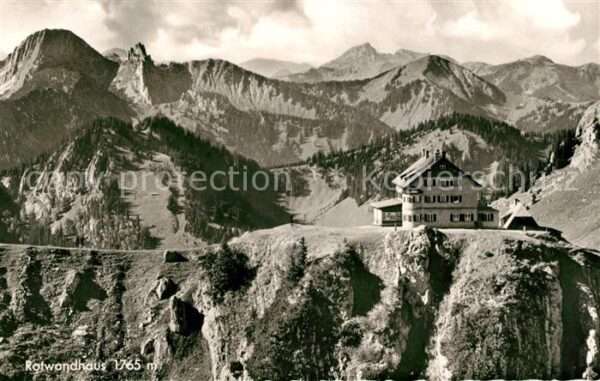 Rotwandhaus gegen Risserkogel und Benediktenwand Al