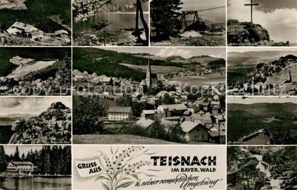 Teisnach Arber Gipfelkreuz Arbersee Felsformatio