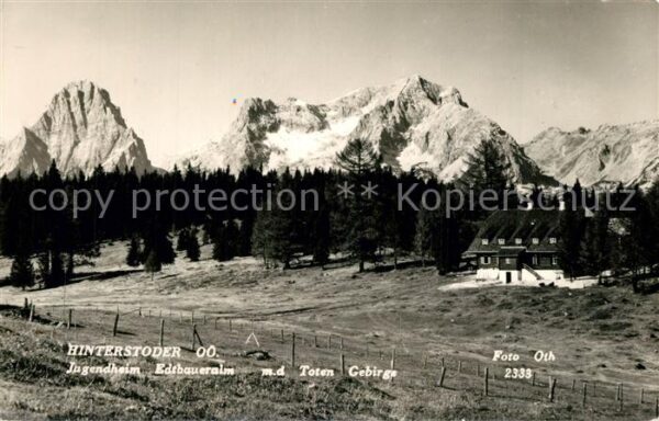 Hinterstoder Jugendheim Edtbaueralm Alpenpanorama