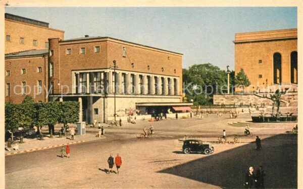Goeteborg Götaplatsen Stadsteatern