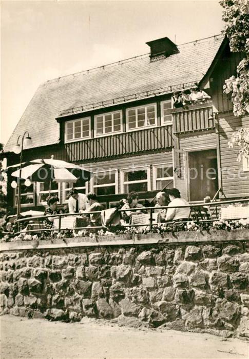 Talsperre Kriebstein HO Gaststätte Terrasse