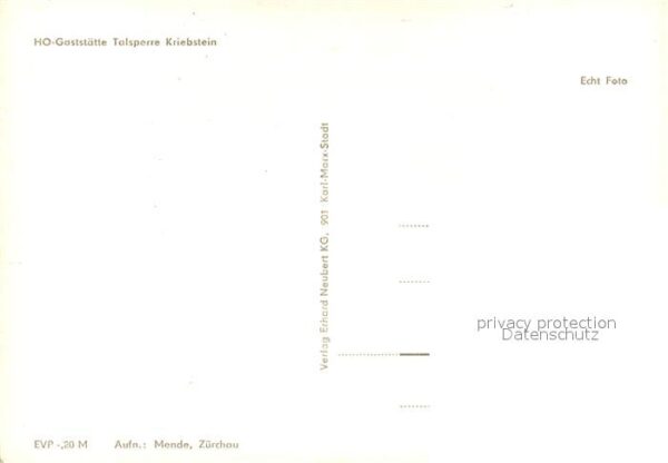 Talsperre Kriebstein HO Gaststätte Terrasse – Bild 2