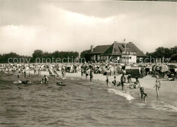 Zingst Ostseebad Strand HO Gaststätte Kurhaus