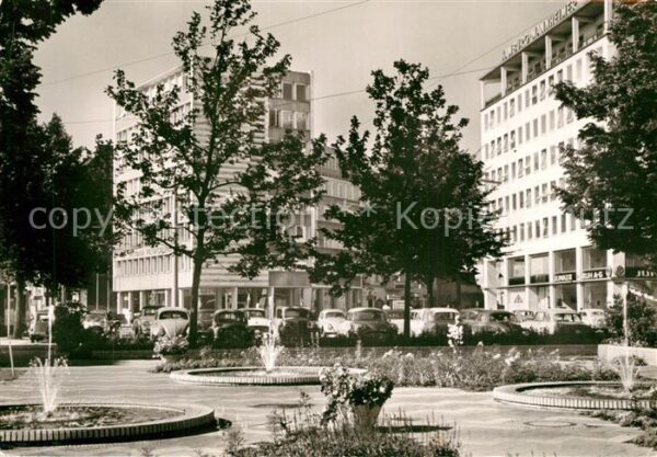 Koeln Rhein Kaiser Wilhelm Ring Wasserspiele