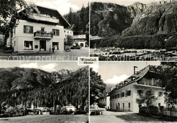 Wuermlach Kaufhaus Teilansichten Alpen