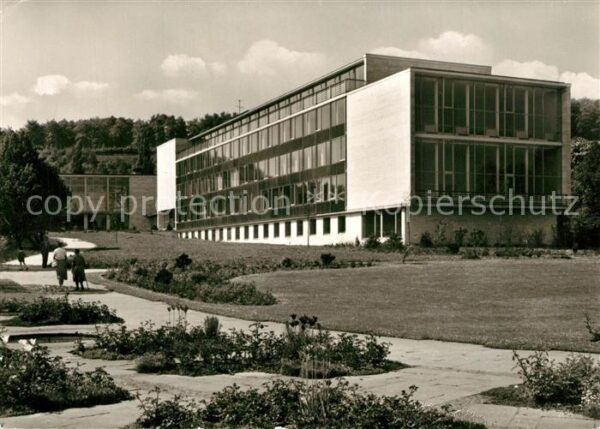Bielefeld Pädagogische Akademie mit Rosengarten