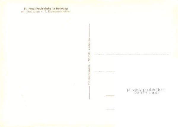 Detwang St Peter Paulskirche – Bild 2