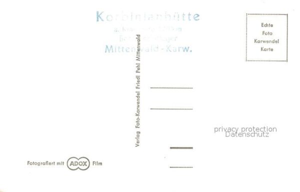 Mittenwald Karwendel Tirol Korbinian Hütte mit Karwendel – Bild 2