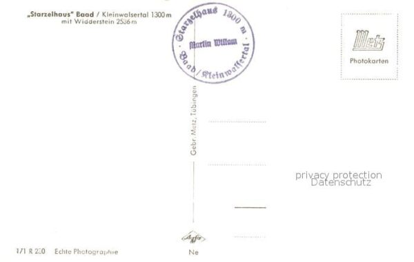 Baad Mittelberg Kleinwalsertal Starzelhaus Berggaststätte Jausenstatio – Bild 2