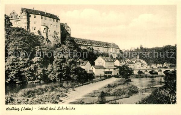 Weilburg Schloss und Lahnbrücke