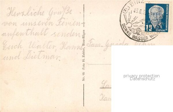Binz Ruegen Kurhaus Nachtaufnahme – Bild 2