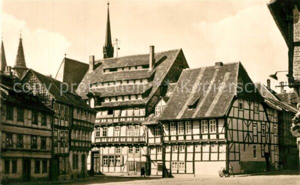 Halberstadt Am Kulke Altstadt Fachwerkhäuser