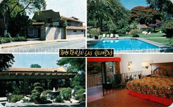 Cuernavaca Hosteria Las Quintas Piscina Jardin