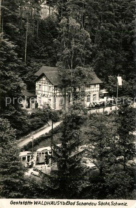 Bad Schandau Gaststätte Waldhäusl