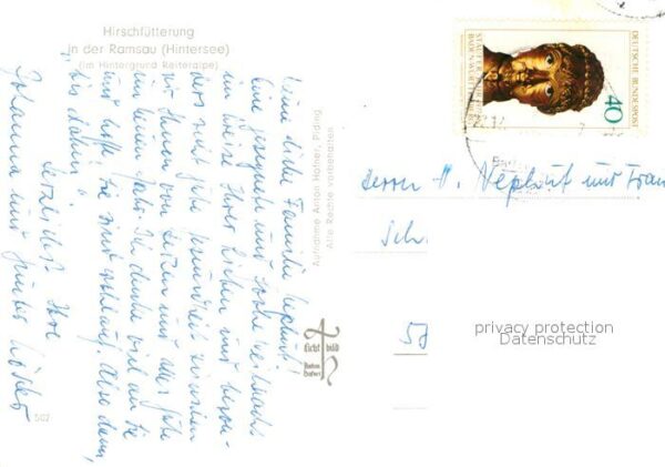 Hintersee Berchtesgaden Hirschfütterung in der Ramsau im Hinter – Bild 2