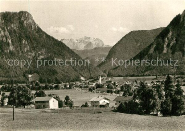 Inzell Panorama mit Reiteralpe Berchtesgadener
