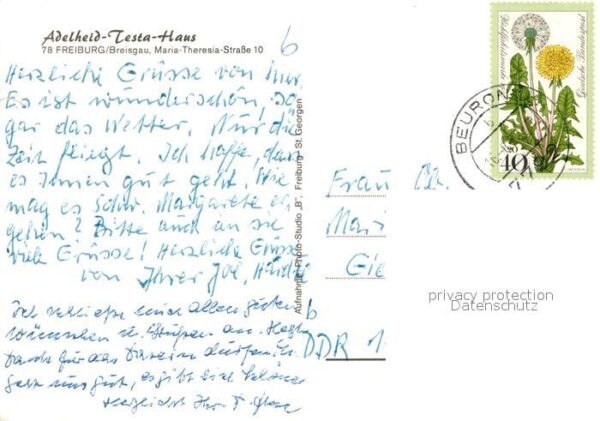 Freiburg Breisgau Adelheid Testa Haus – Bild 2