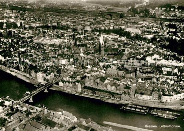 Bremen Fliegeraufnahme