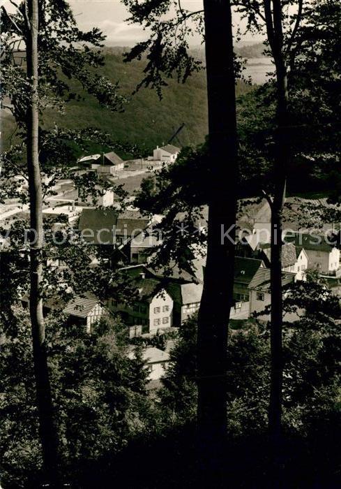 Mauloff Durchblick zum Ort Naturpark Hochtaunus