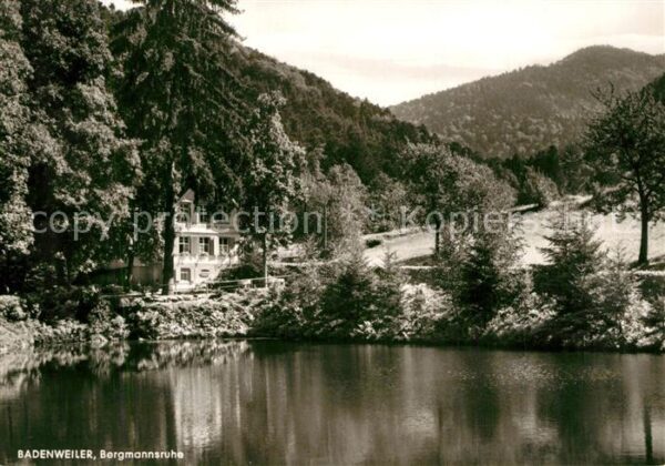 Badenweiler Hotel Restaurant Bergmannsruhe Teich Sc