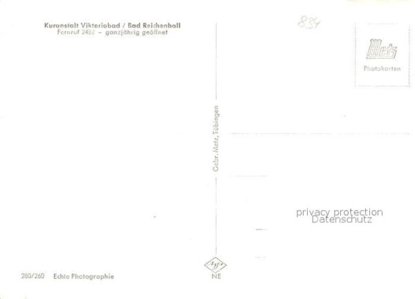 Bad Reichenhall Kuranstalt Viktoriabad – Bild 2