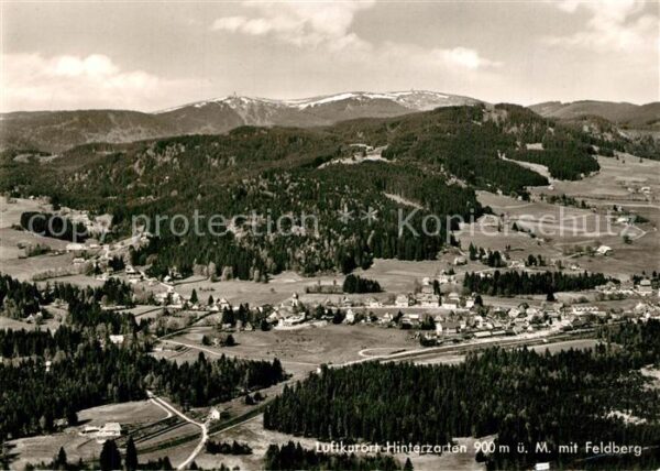 Hinterzarten Panorama Luftkurort mit Feldberg Schwar