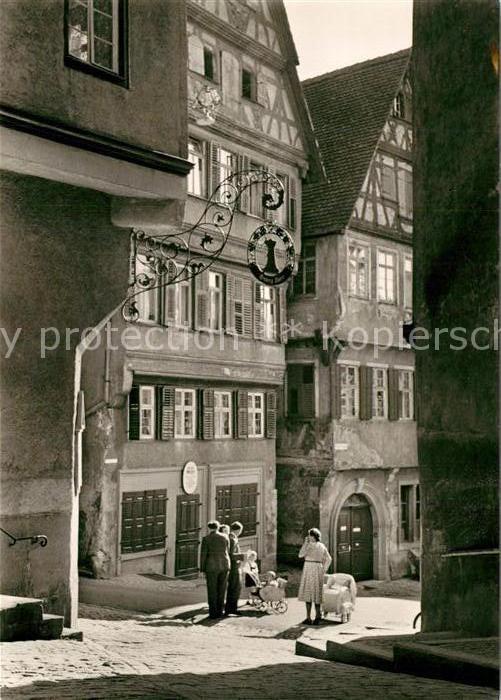 Schwaebisch Hall Mittelalterliche Häusergruppe beim Mark