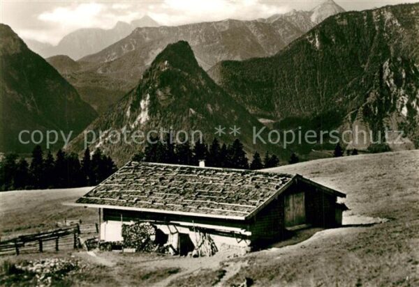 Inzell Bäckeralm an der Deutschen Alpenstrasse