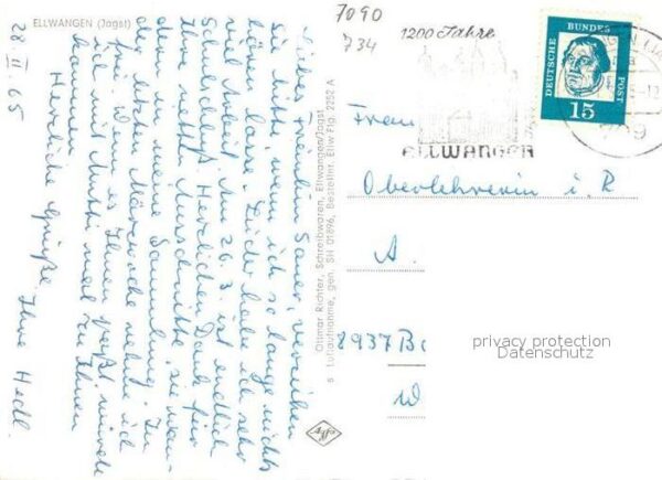Ellwangen Jagst Fliegeraufnahme – Bild 2