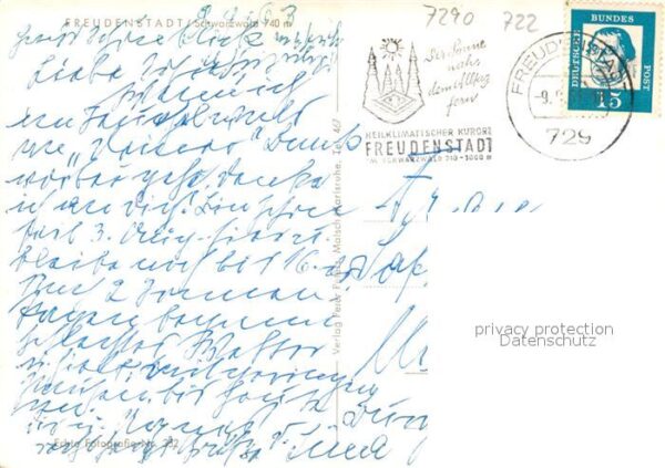 Freudenstadt Landschaftspanorama Kurort im Schwarzwa – Bild 2