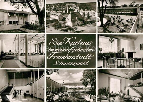 Freudenstadt Kurhaus Stadtplatz Kurort im Schwarzwal
