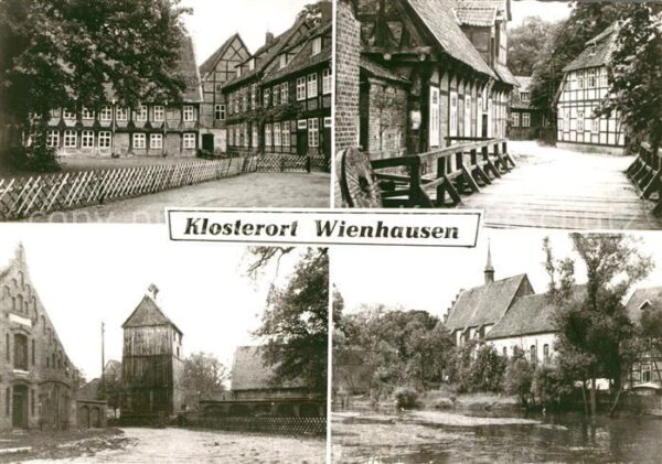 Wienhausen Teilansichten Klosterort Fachwerkhäuser