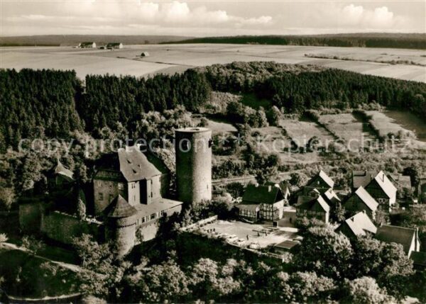Trendelburg Burghotel am Reinhardswald Fliegeraufna