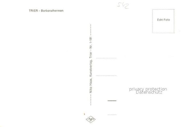Trier Barbarathermen Ruinenstätte – Bild 2